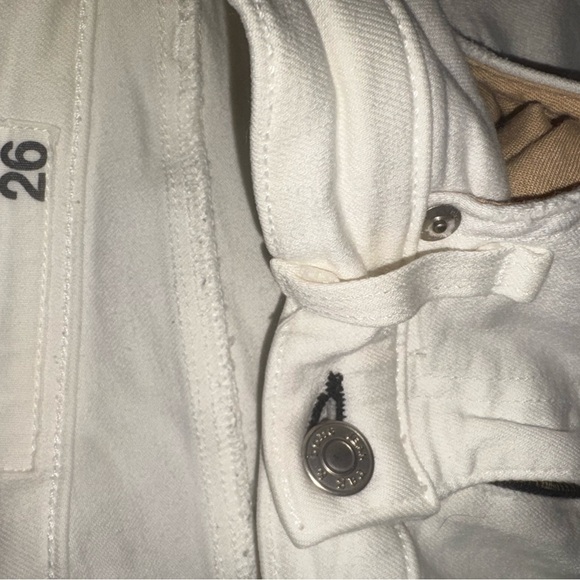 Rag and bone size 26 white skinny Capri - Picture 6 of 6